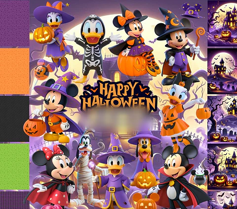 DISNEY HALLOWEEN 3D- Kit Digital 