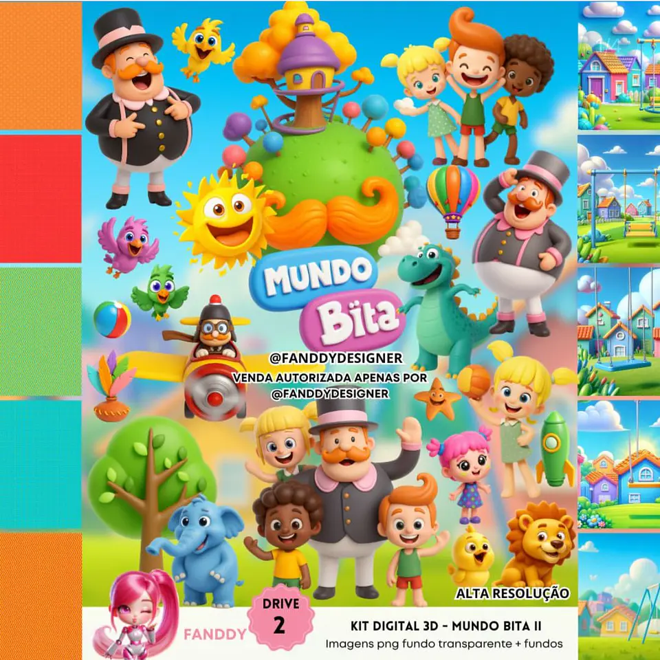 MUNDO BITA 3D- Kit Digital   1