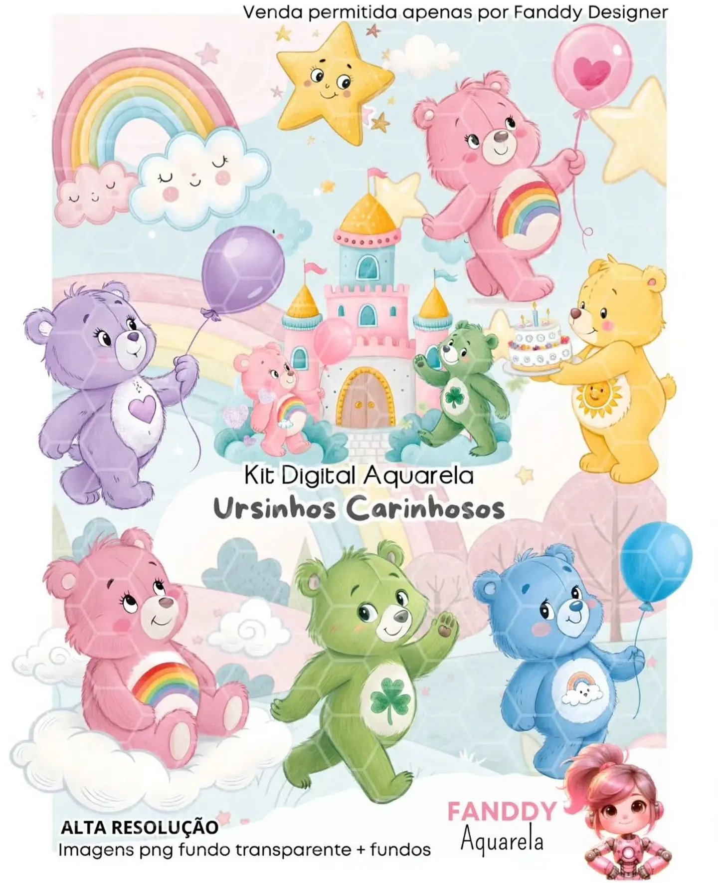 URSINHOS CARINHOSOS- Kit Digital   1