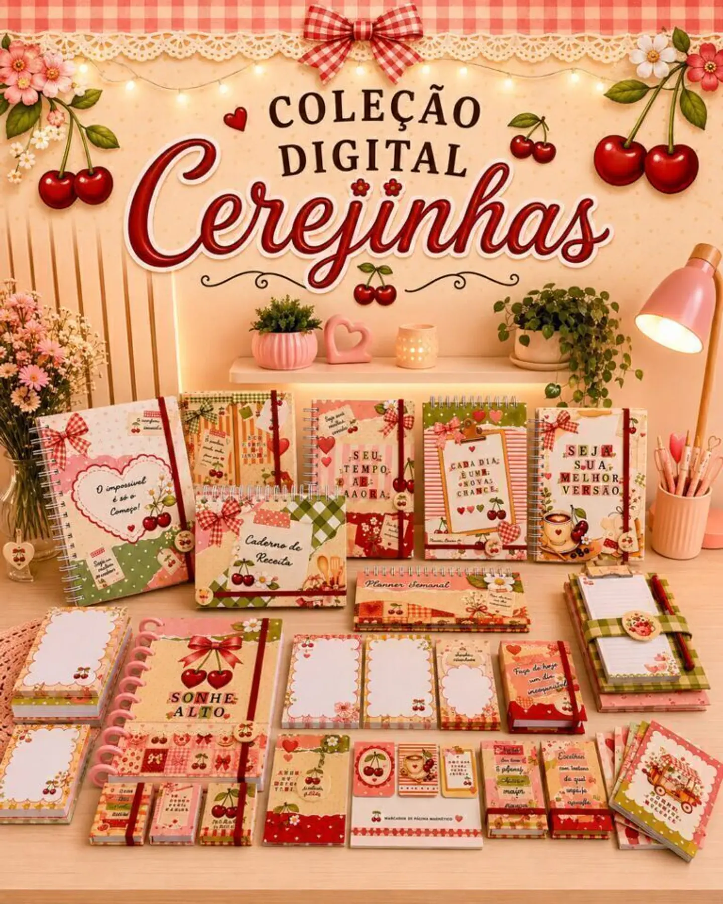 Coleção Cerejinhas - Encadernação 1