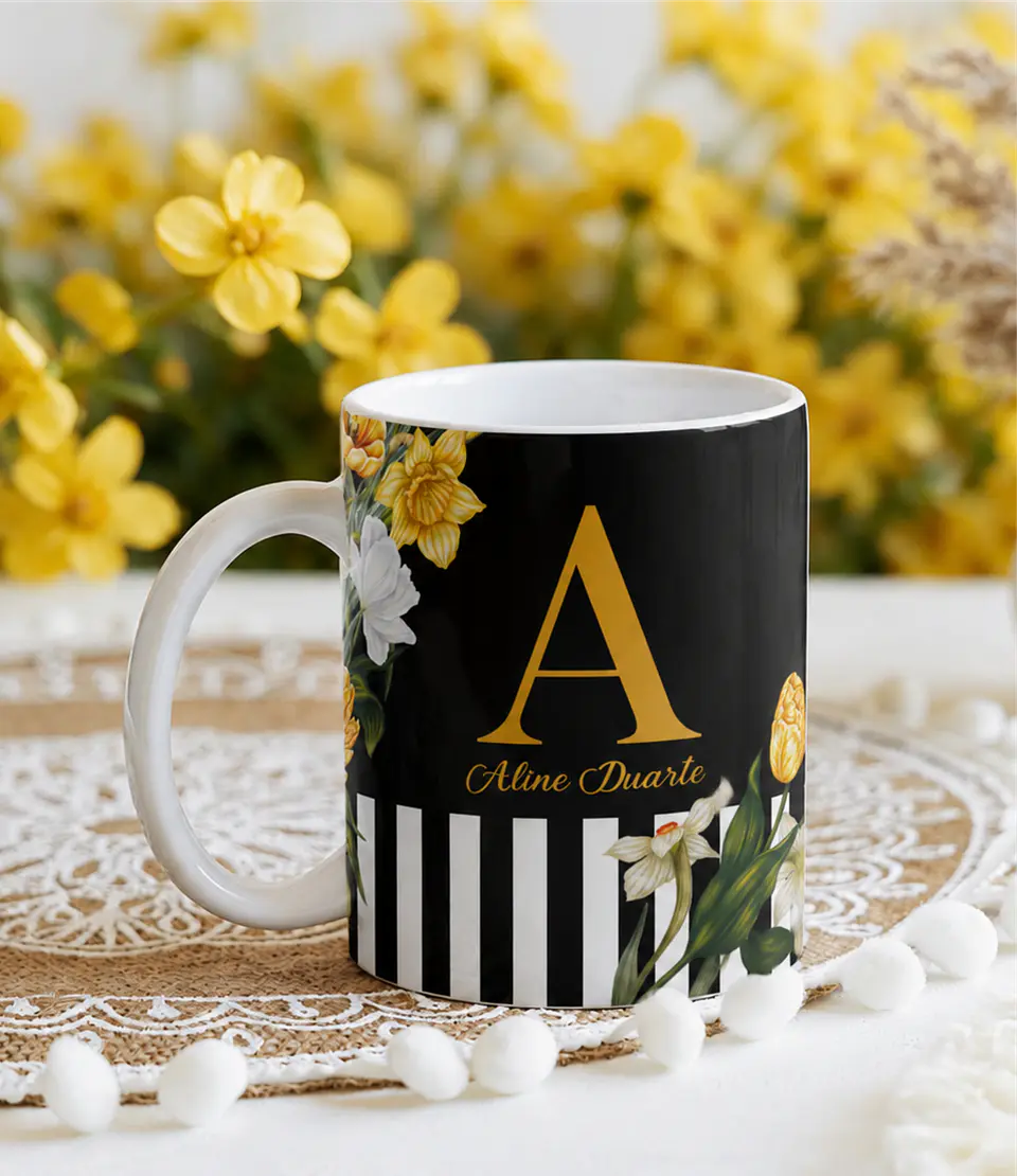 Coleção Floral Amarelo 2027 - Encadernação 2