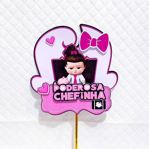 A Poderosa Chefinha- Topo de Bolo