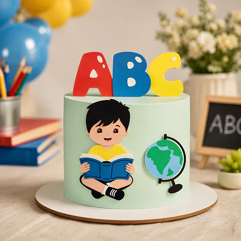 ABC- Topo de Bolo 