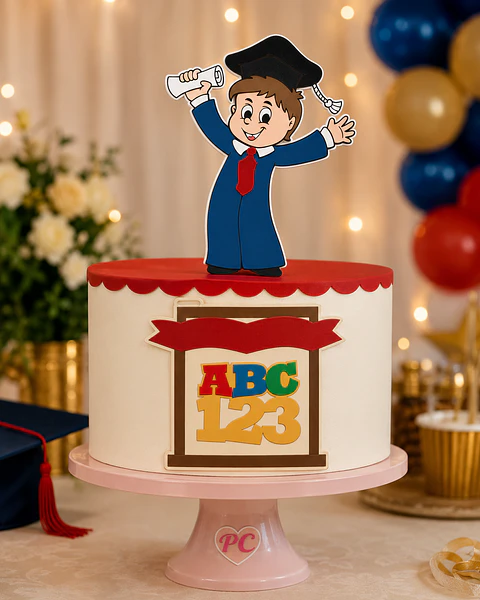 ABC- Topo de Bolo 