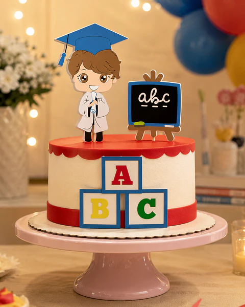 ABC- Topo de Bolo  