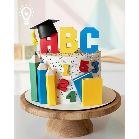 ABC- Topo de Bolo    