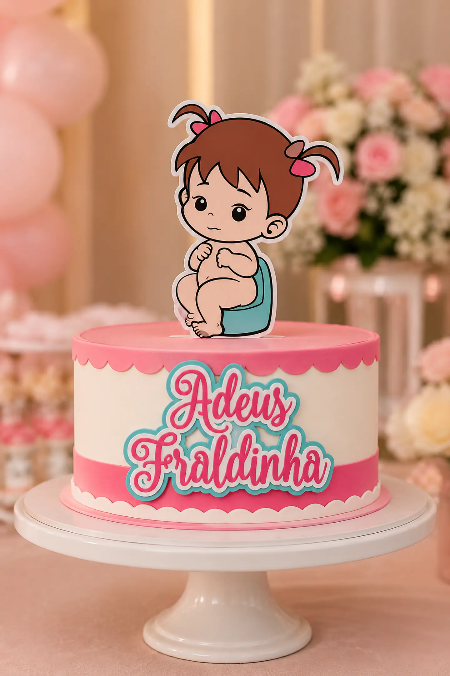 Adeus Fraldinha- Topo de Bolo     1