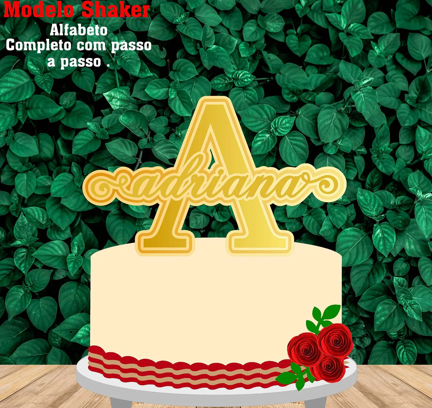 Alfabeto- Topo de Bolo 1