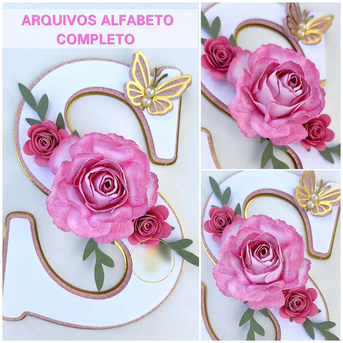 Alfabeto- Topo de Bolo  1