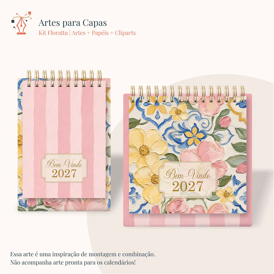 Kit Floratta 2027 - Encadernação 2