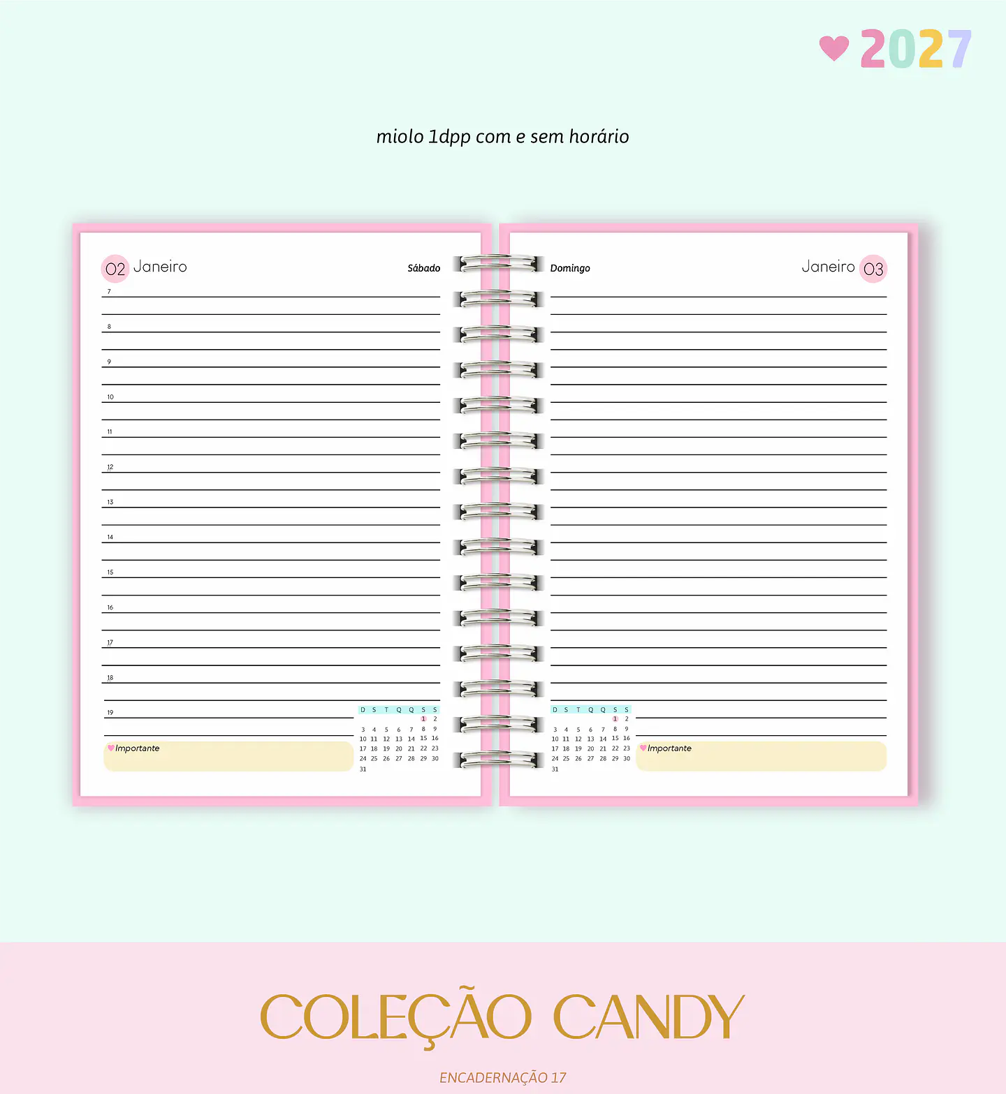 Coleção Candy 2027 - Encadernação 12