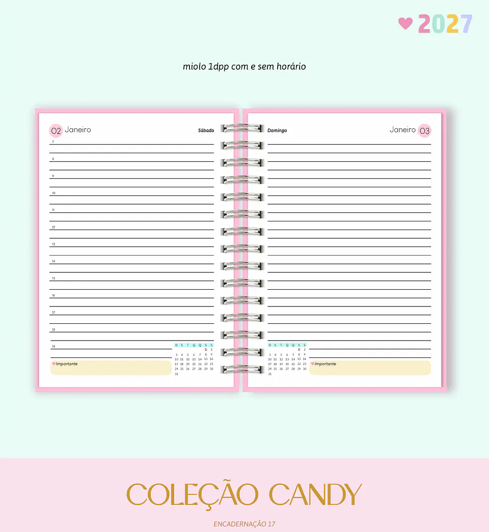 Coleção Candy 2027 - Encadernação 12