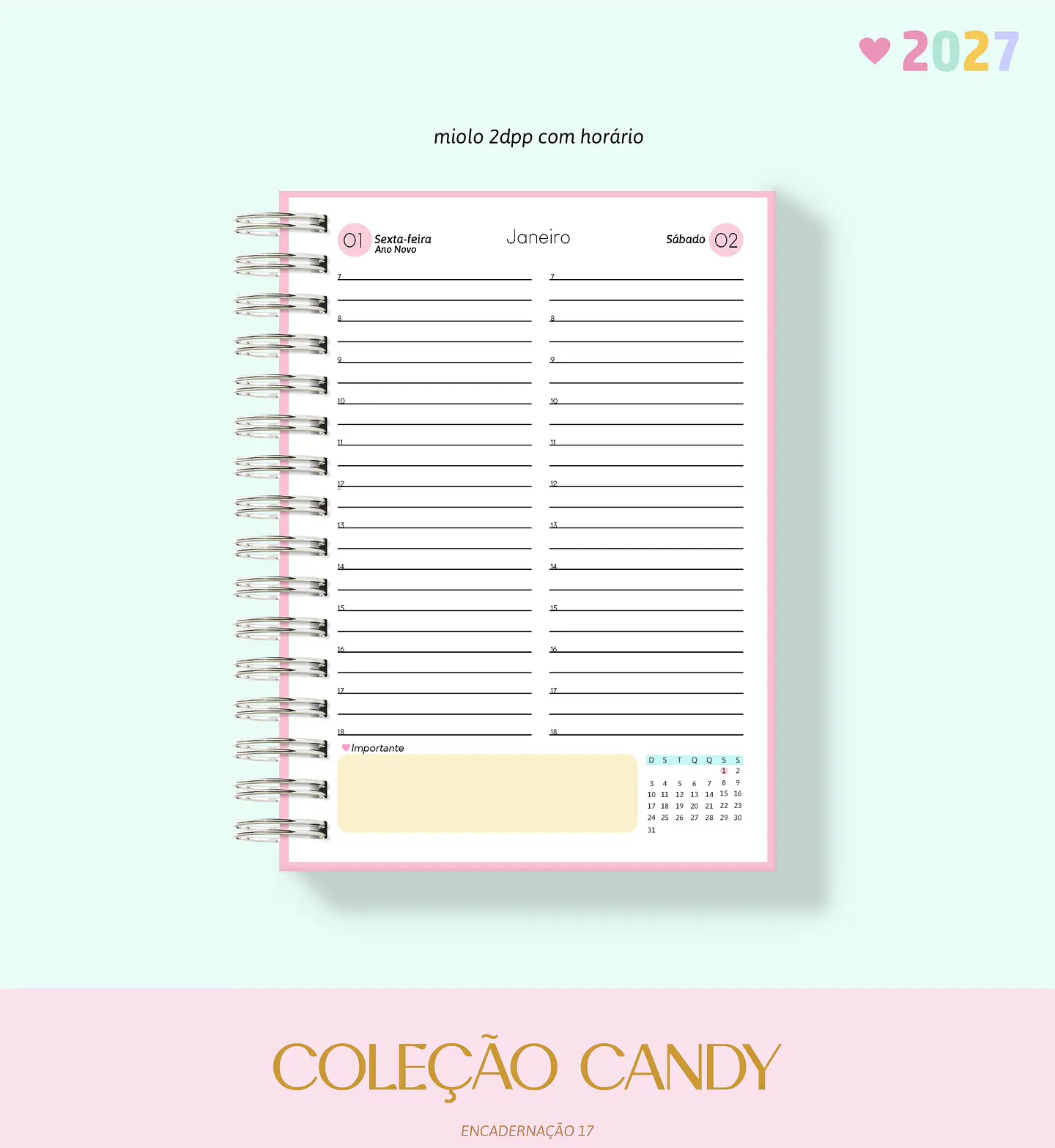 Coleção Candy 2027 - Encadernação 14