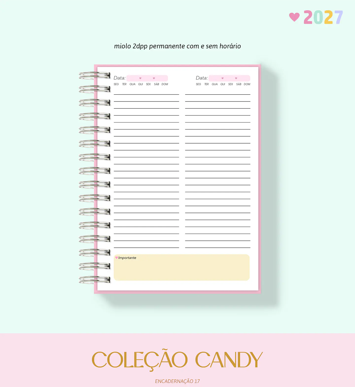 Coleção Candy 2027 - Encadernação 16