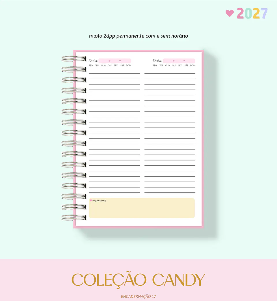 Coleção Candy 2027 - Encadernação 16