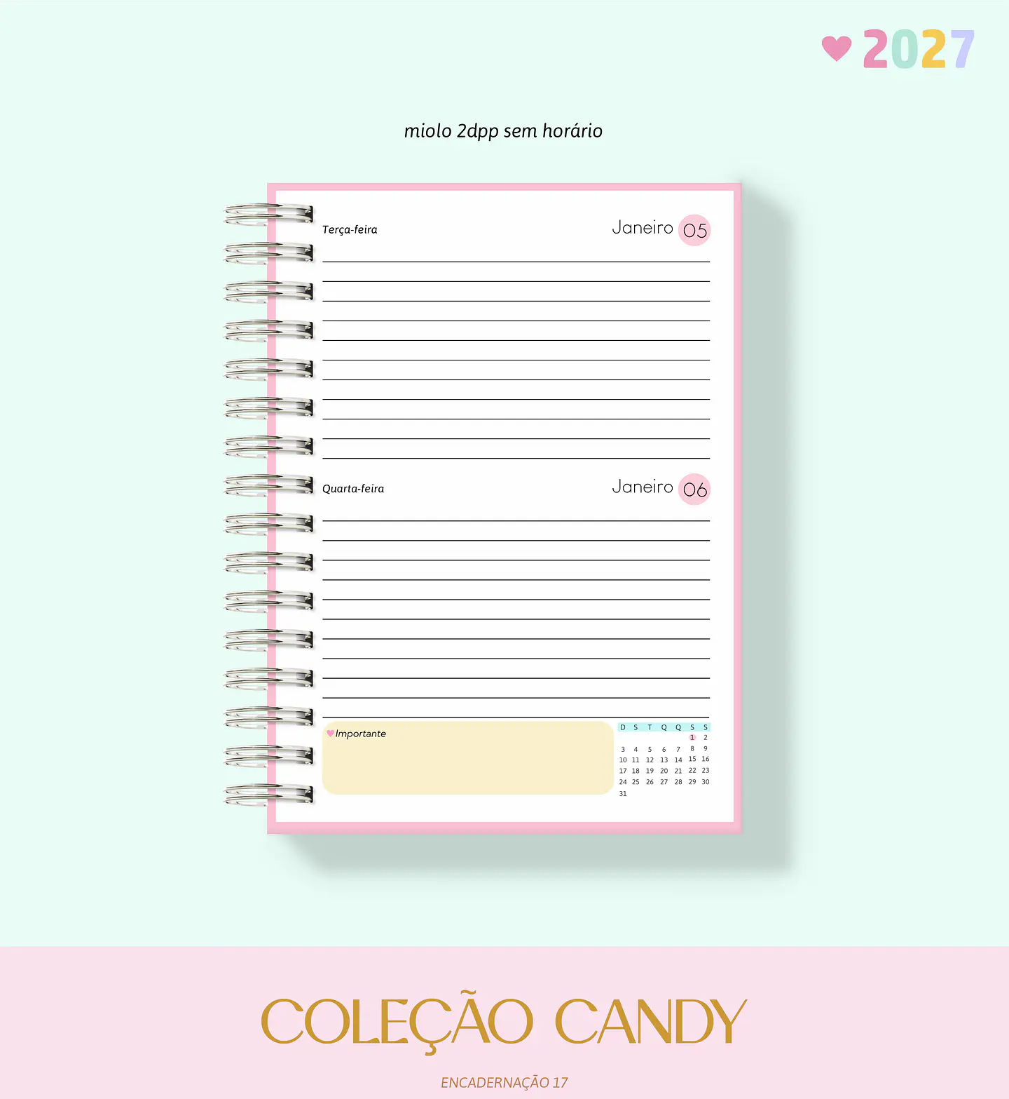 Coleção Candy 2027 - Encadernação 17