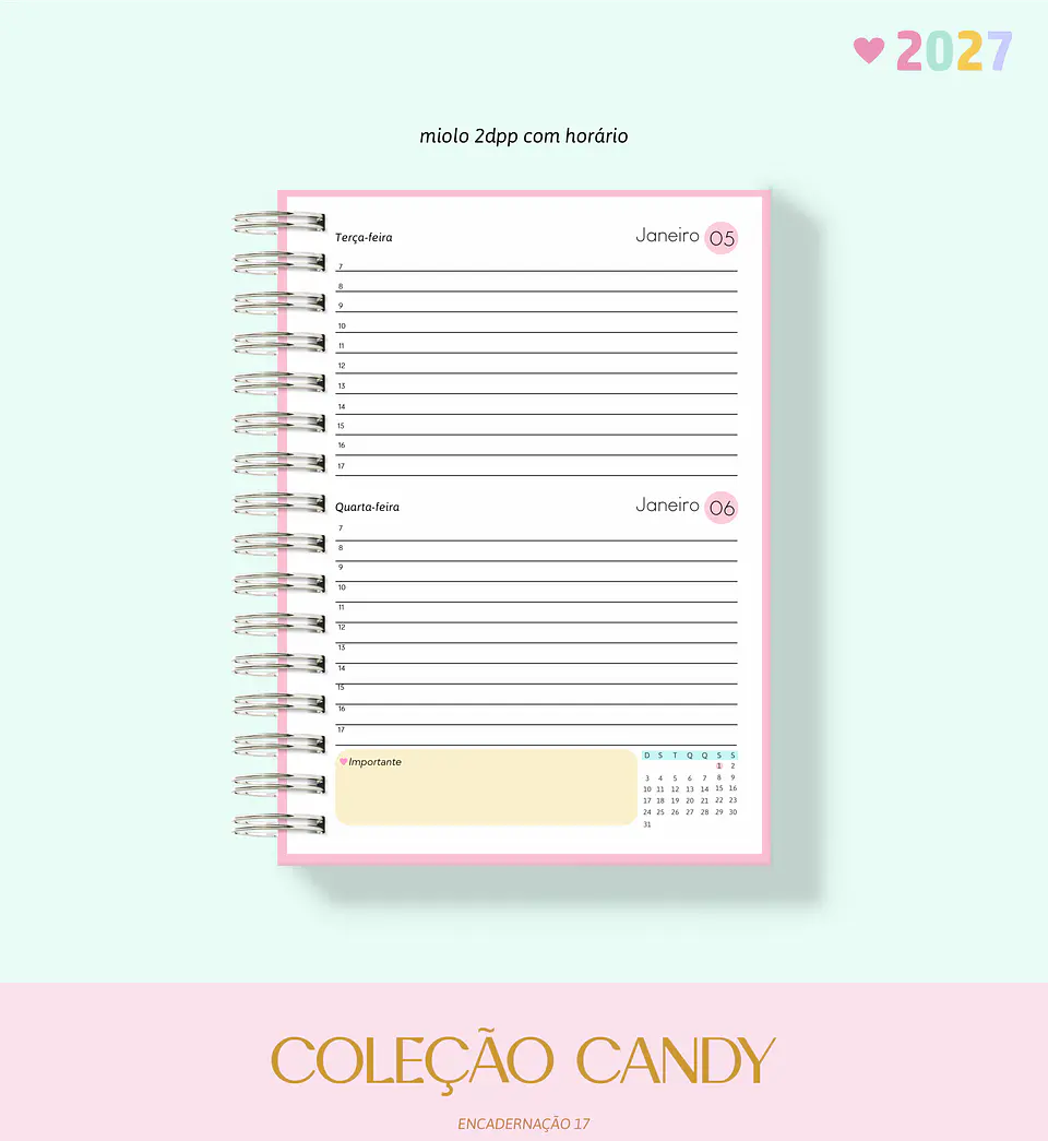 Coleção Candy 2027 - Encadernação 18