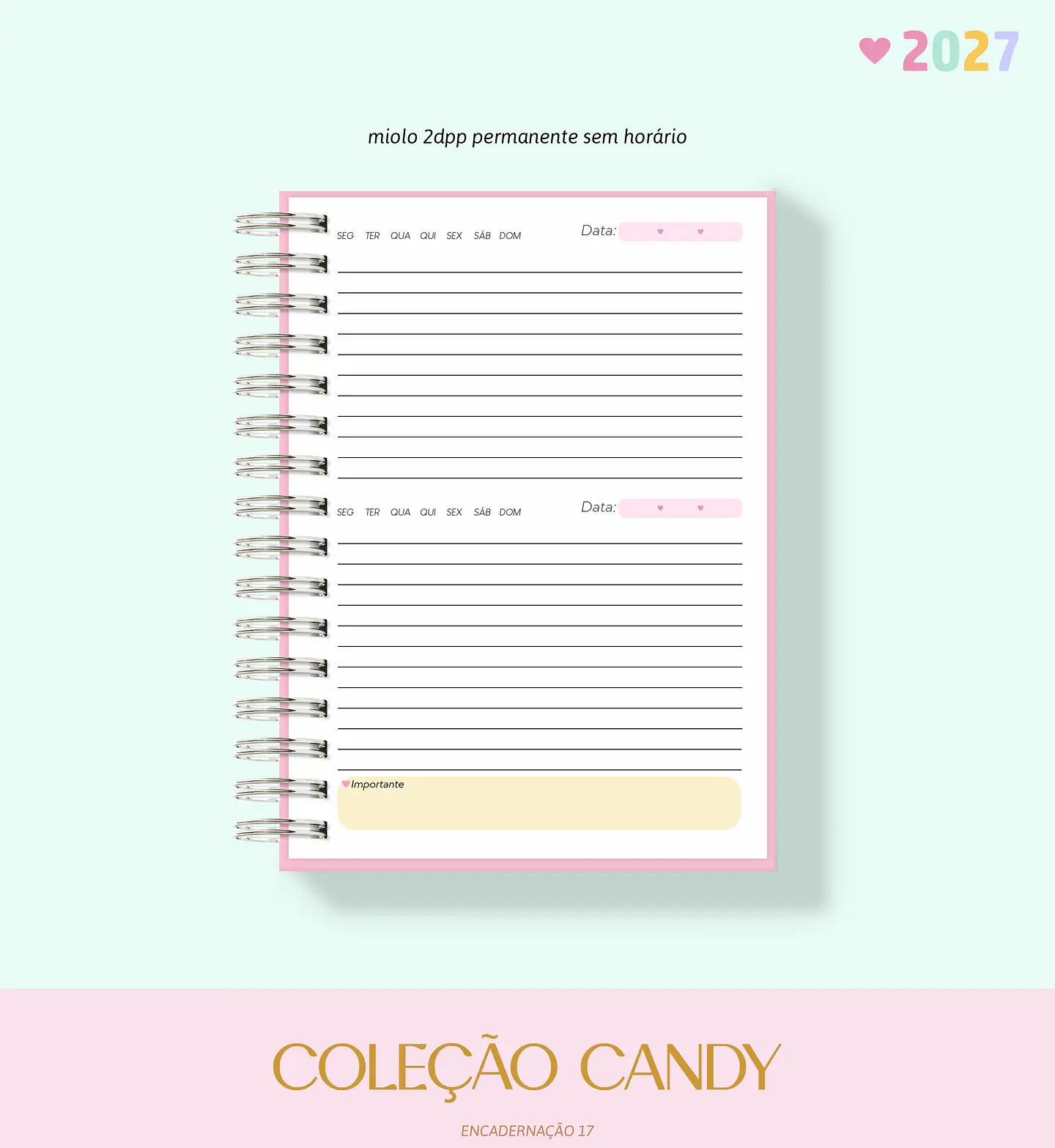 Coleção Candy 2027 - Encadernação 19