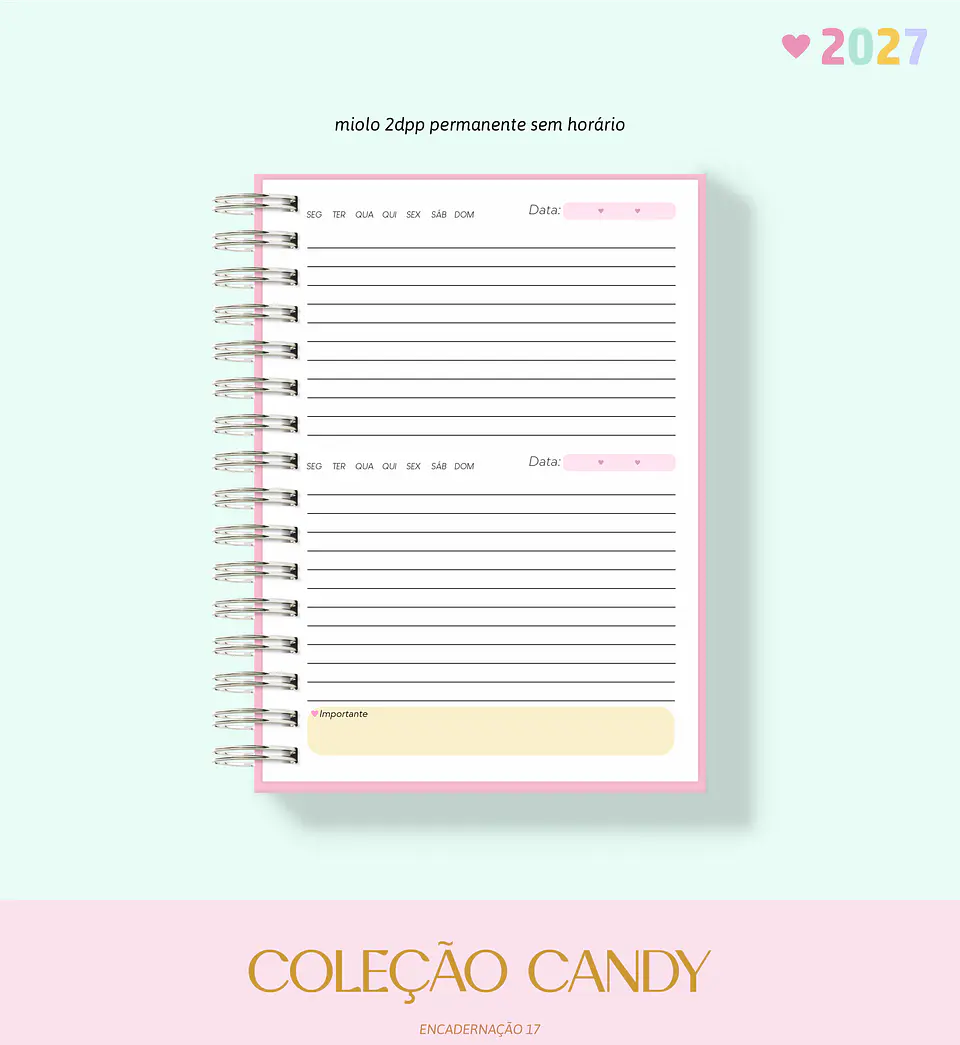 Coleção Candy 2027 - Encadernação 19