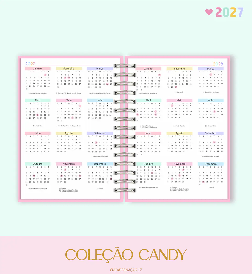Coleção Candy 2027 - Encadernação 20