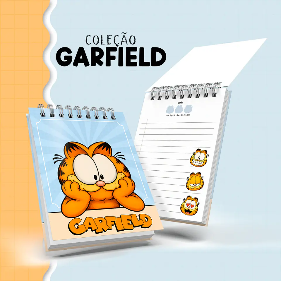 Coleção Garfield 2027 - Encadernação 4