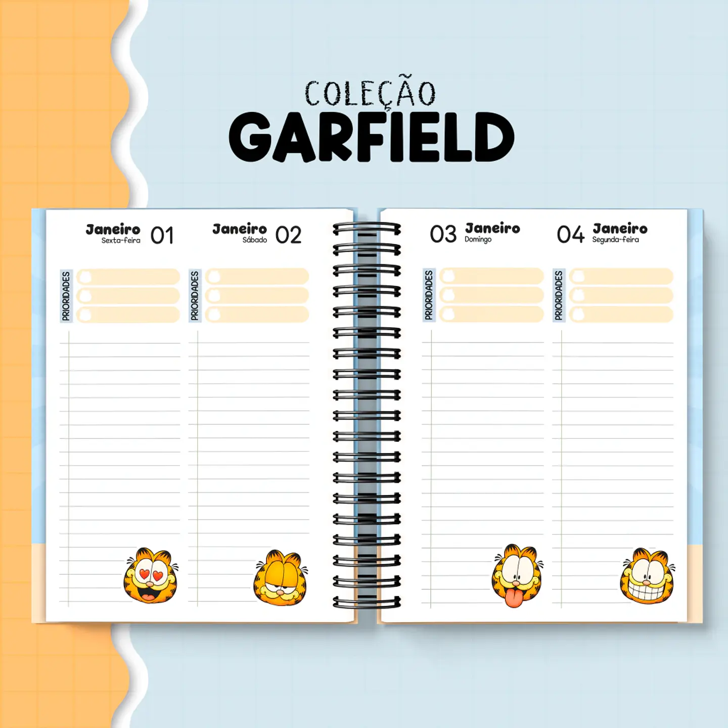 Coleção Garfield 2027 - Encadernação 5