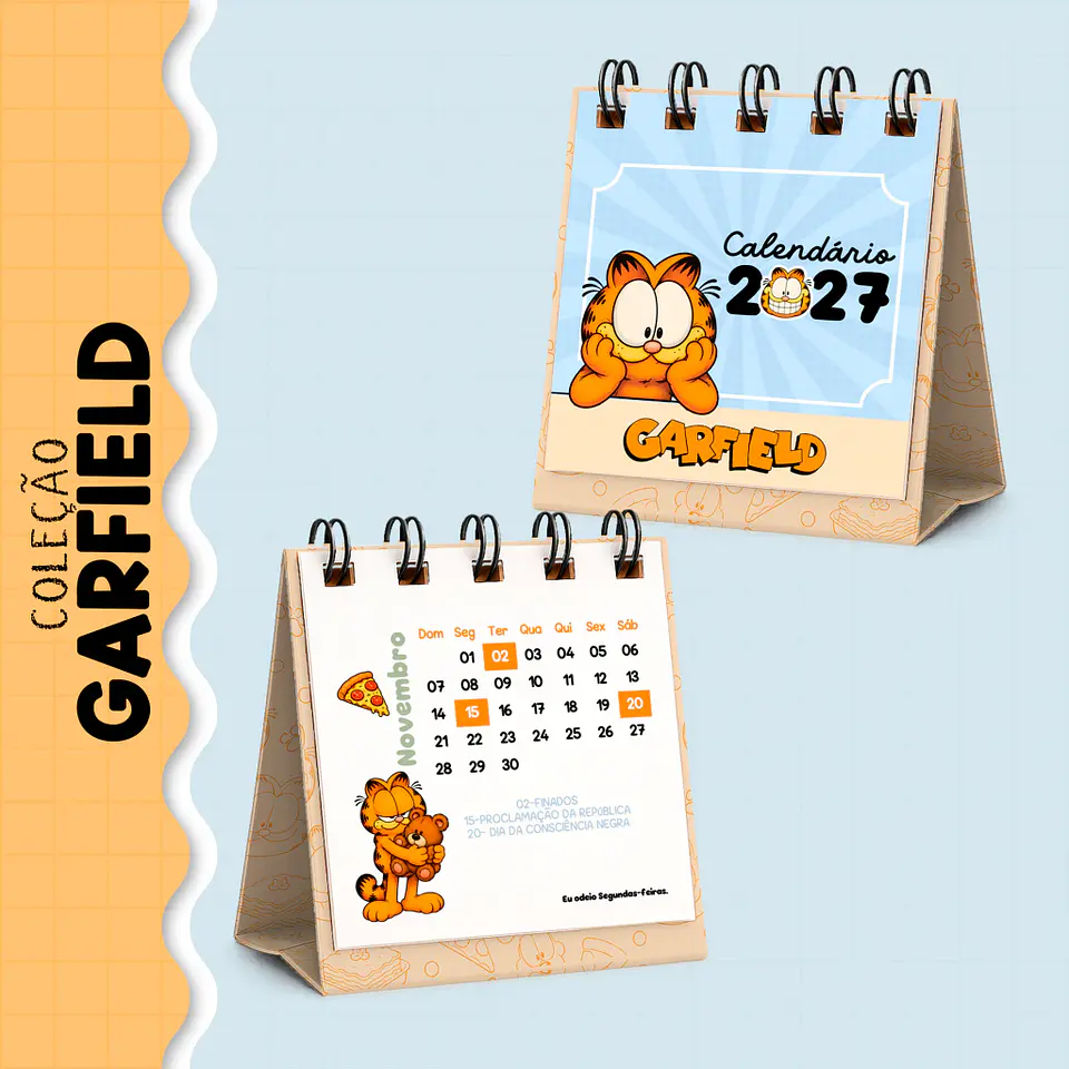 Coleção Garfield 2027 - Encadernação 7
