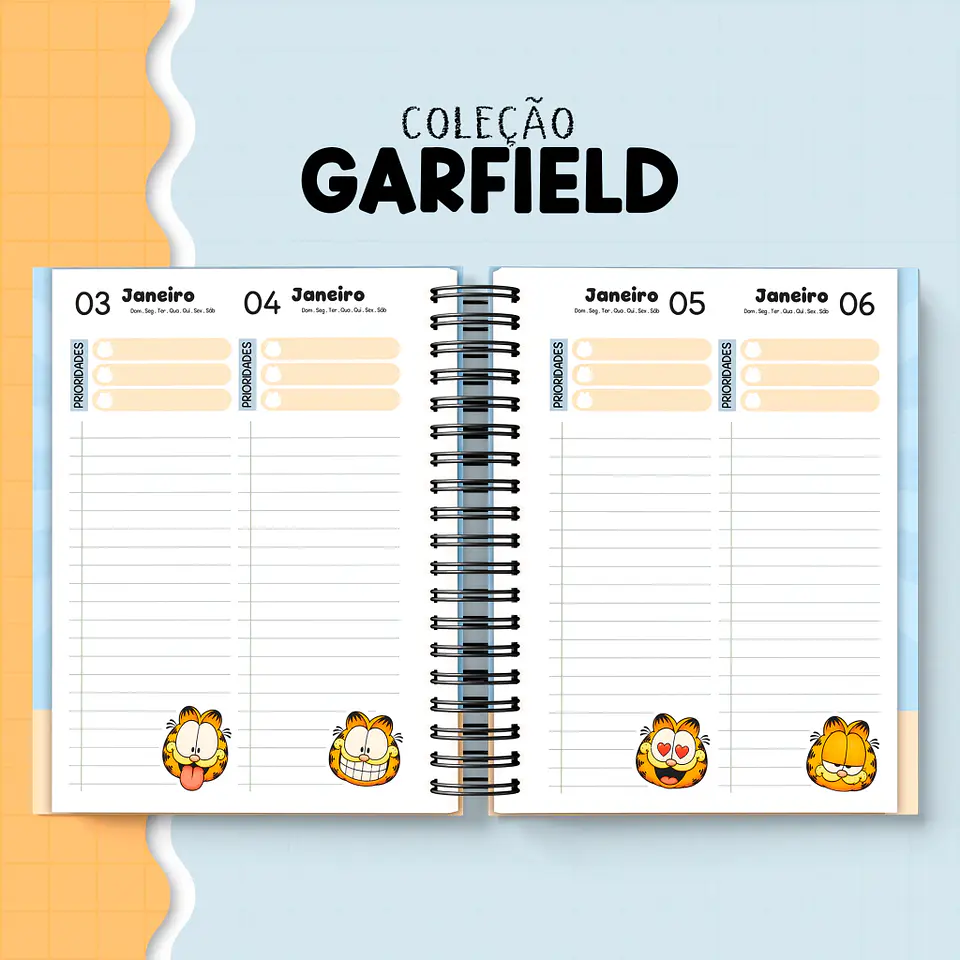 Coleção Garfield 2027 - Encadernação 13
