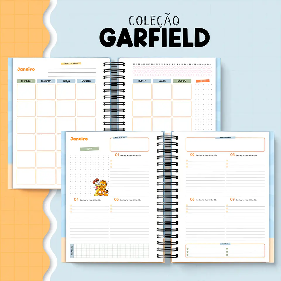 Coleção Garfield 2027 - Encadernação 14