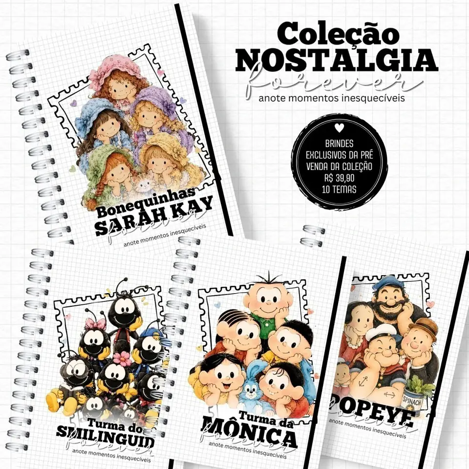 Coleção Nostalgia - Encadernação 1