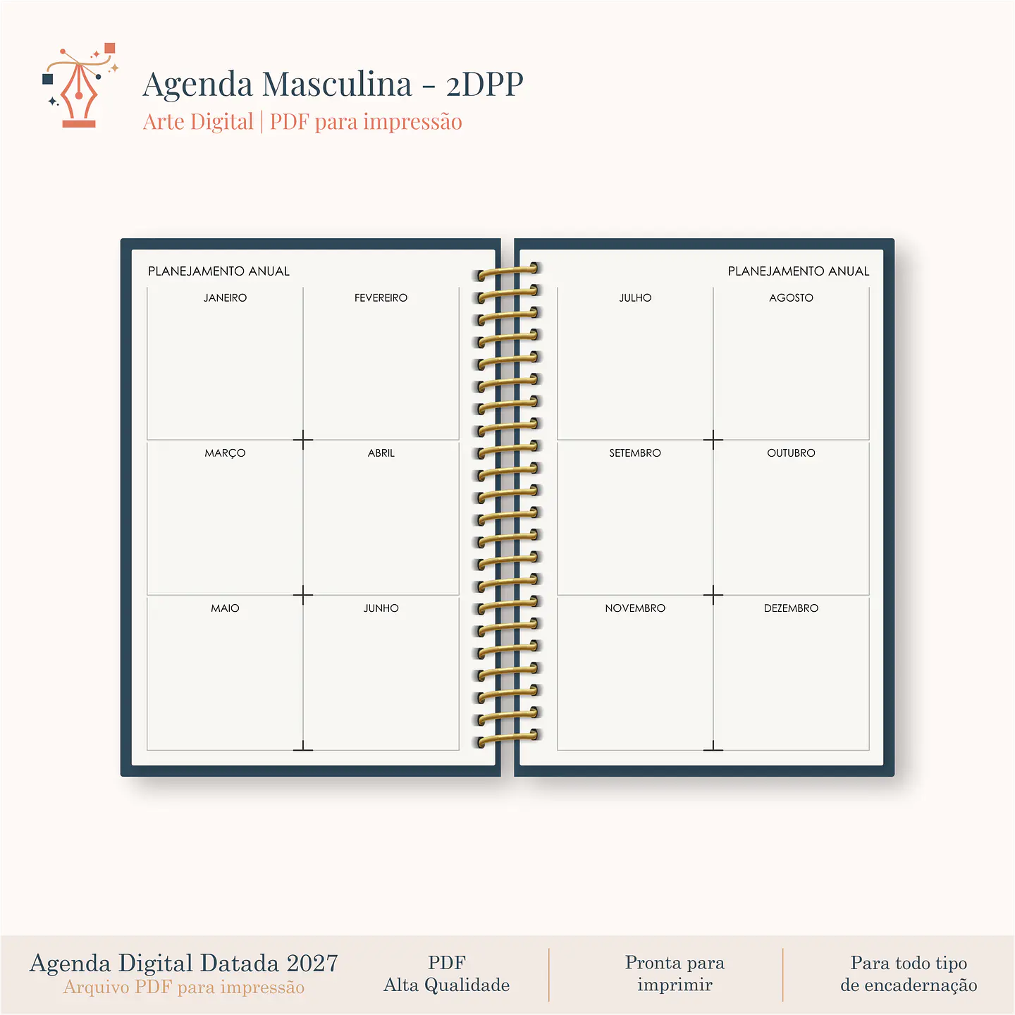 Agenda Masculina Horizontal 2027 - 2DPP 2