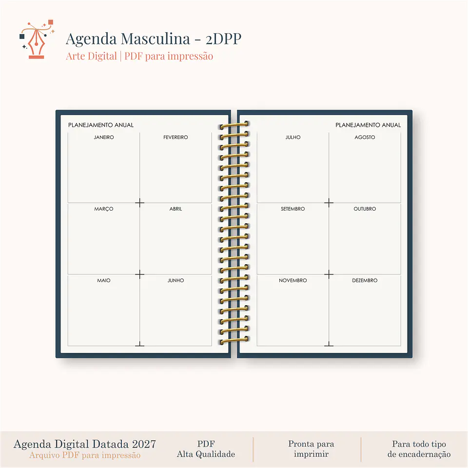 Agenda Masculina Horizontal 2027 - 2DPP 2