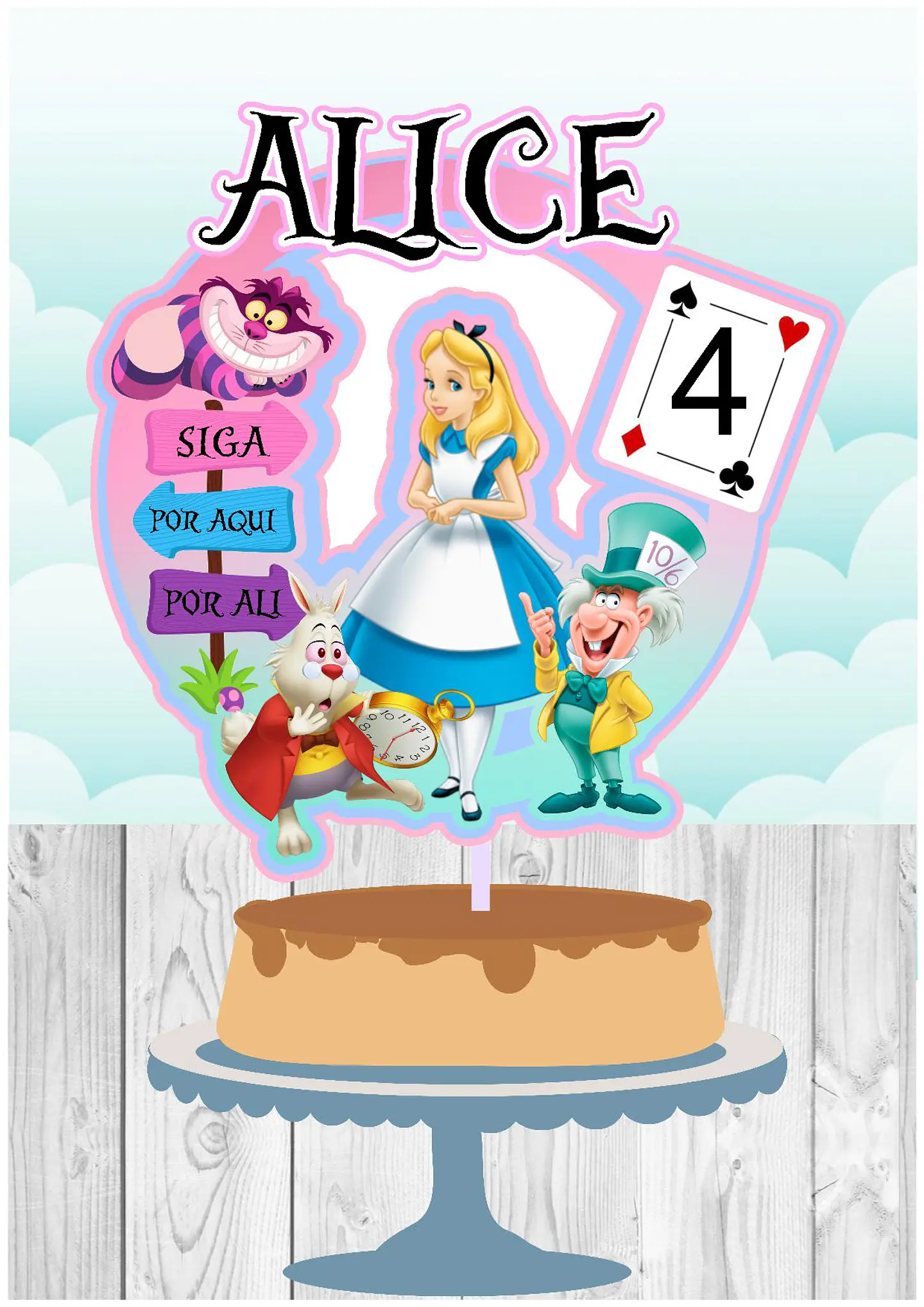 Alice- Topo de Bolo   1