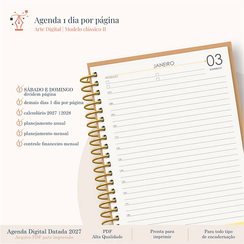 Agenda Clássica 2027 - 1DPP (Sab e Dom juntos)