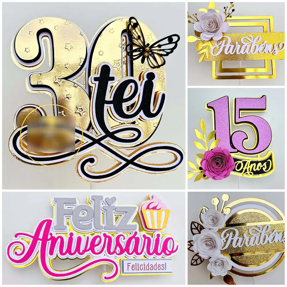 Aniversario- Topo de Bolo  1