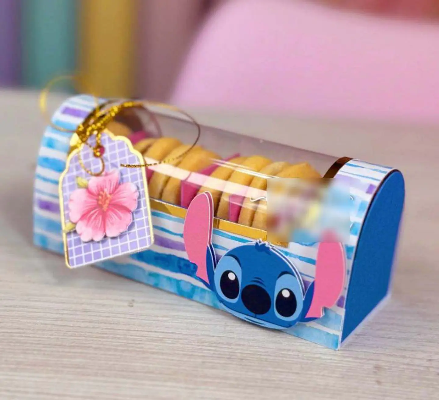 Caixa Alfajor Stitch - Arquivo de Corte 1