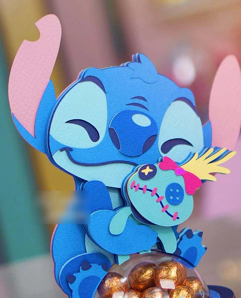 Stitch Doces - Arquivo de Corte