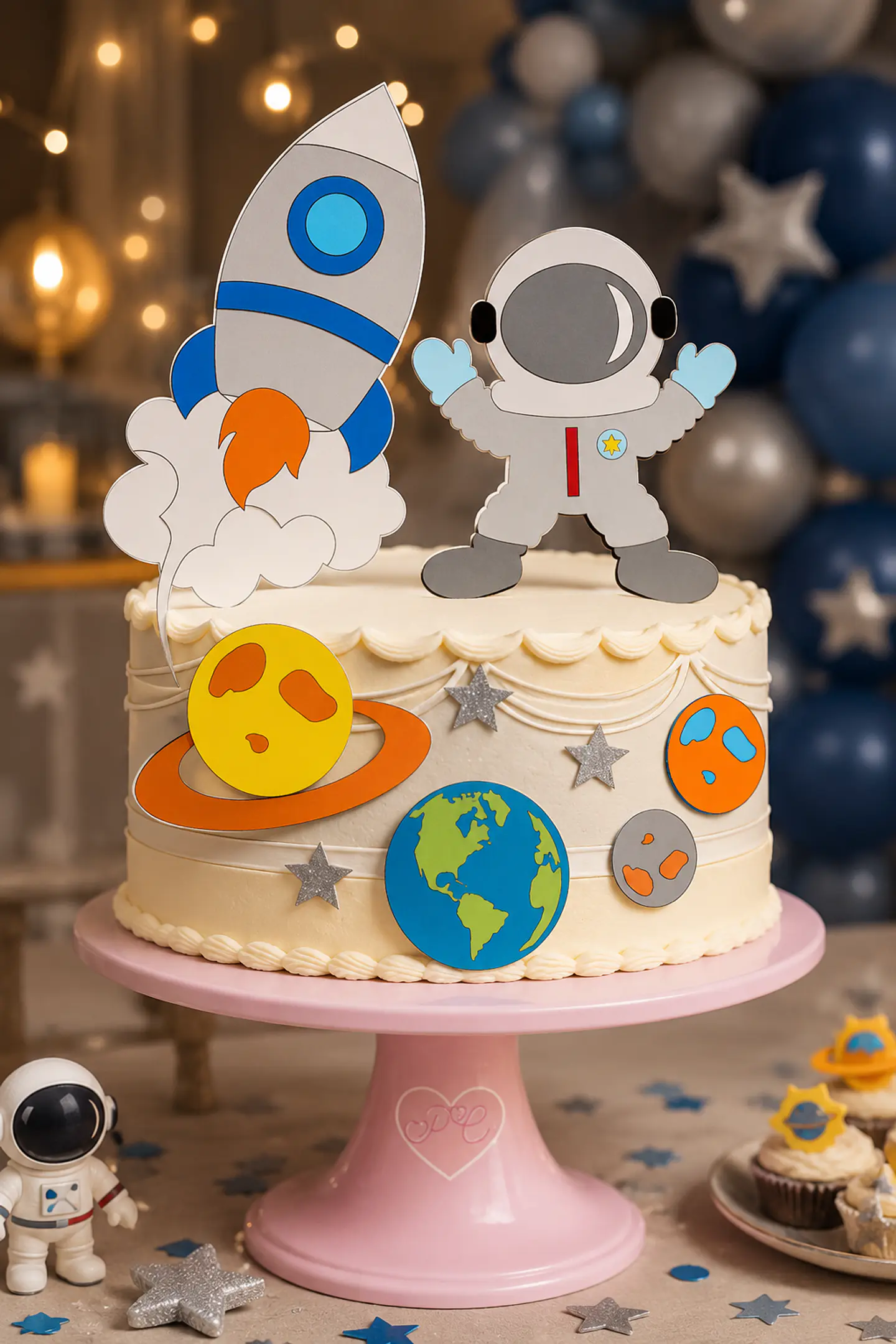 Astronauta- Topo de Bolo  1