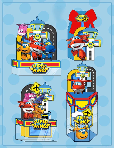 Super Wings - Arquivo de Corte / Festa