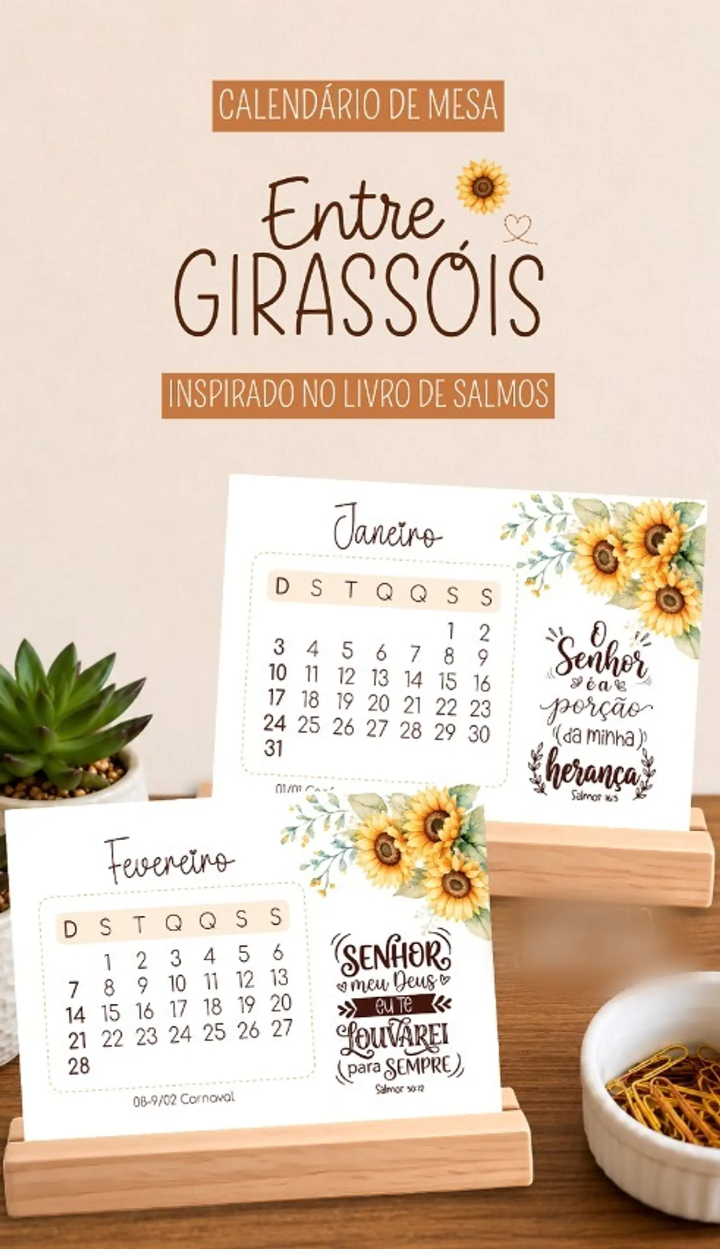 Calendário de Mesa 2027 - A6 1