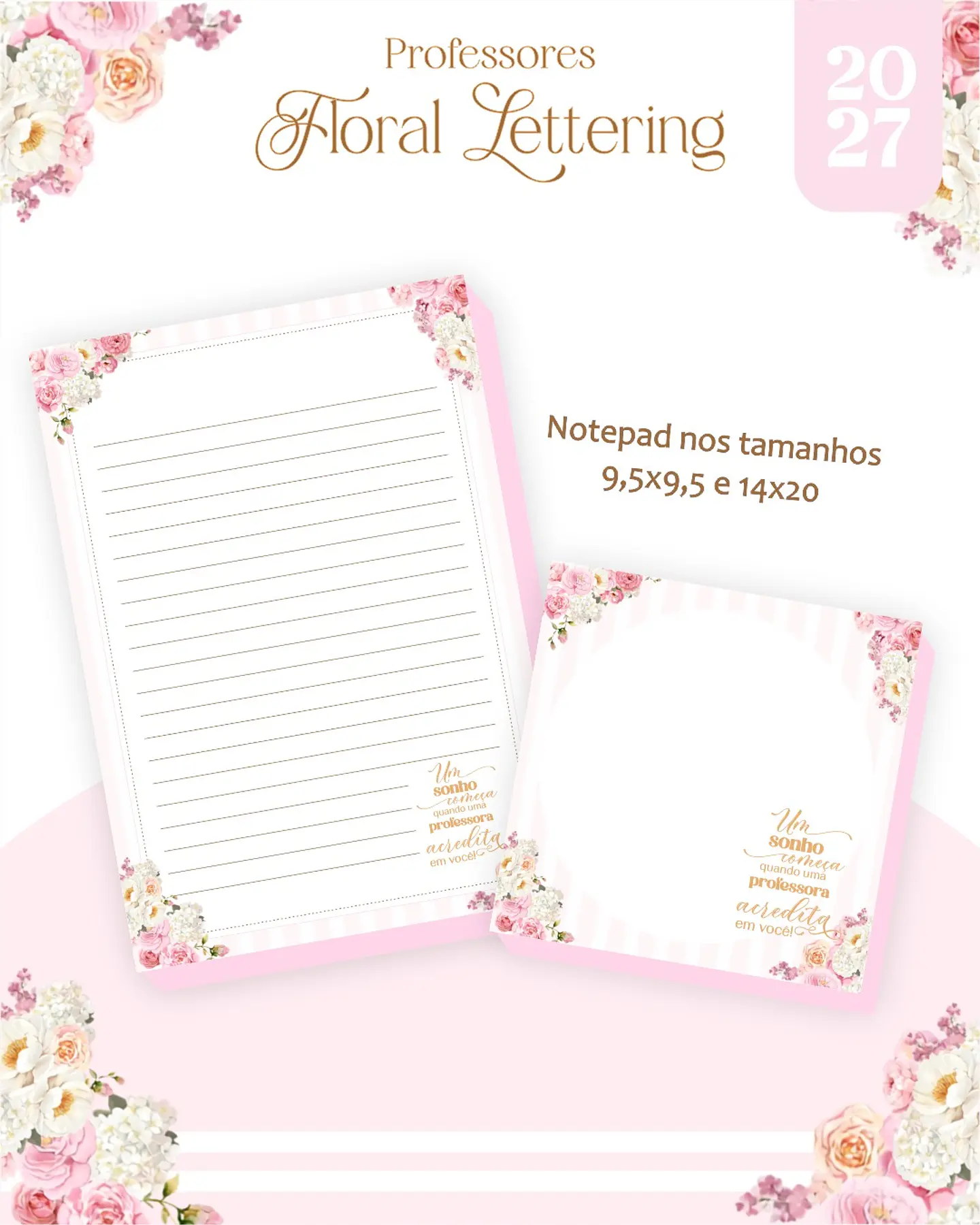 Floral Delicado - Professores 2027 11