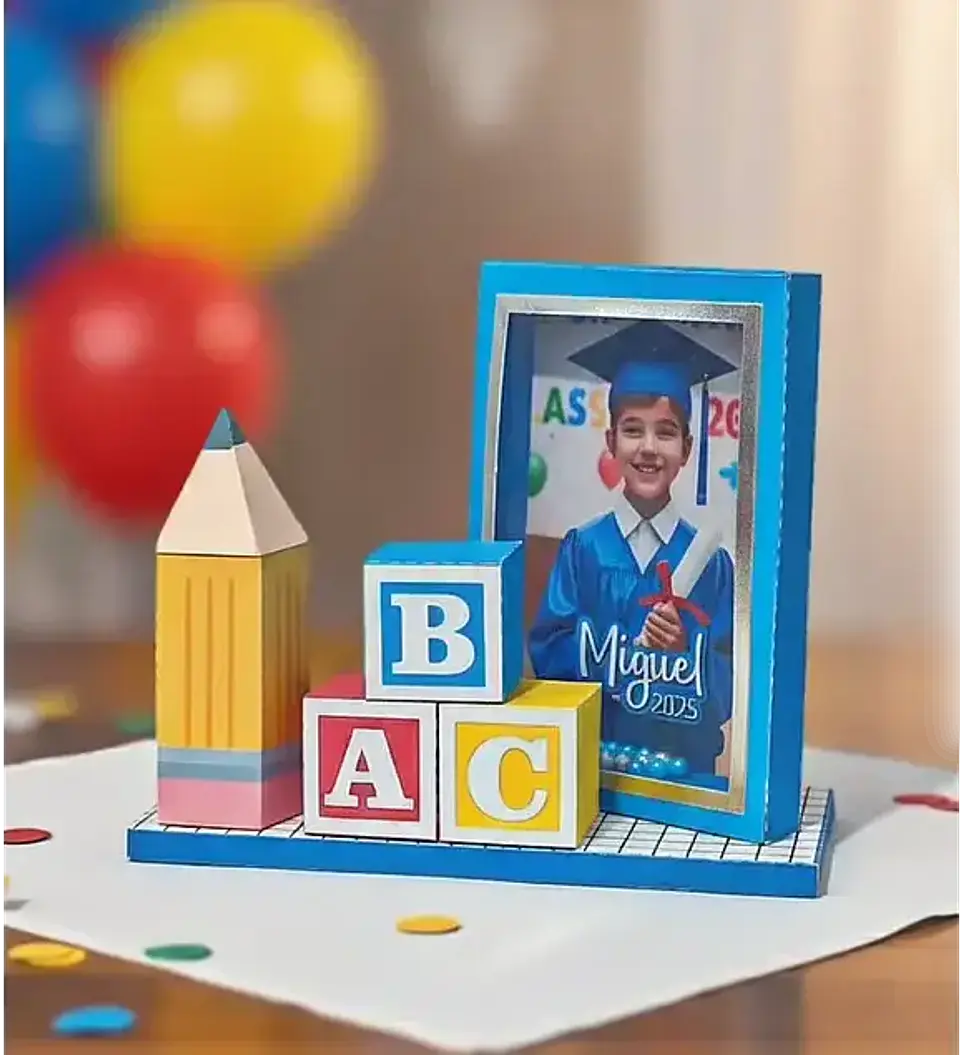 Centro de Mesa ABC - Arquivo de Corte 1