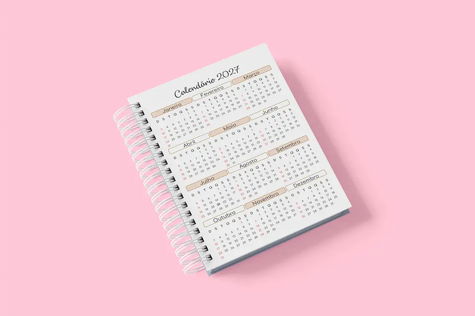 Agenda Datada 2027 Caramelo - 1DPP 8