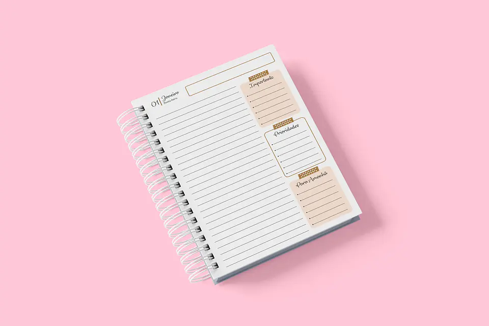 Agenda Datada 2027 Caramelo - 1DPP 17