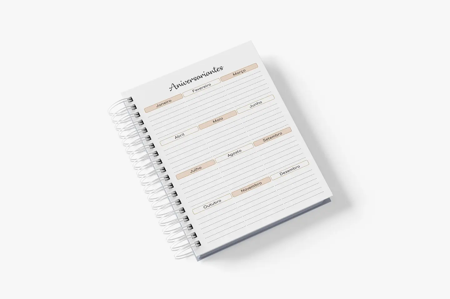 Agenda Datada 2027 Caramelo - 1DPP 19