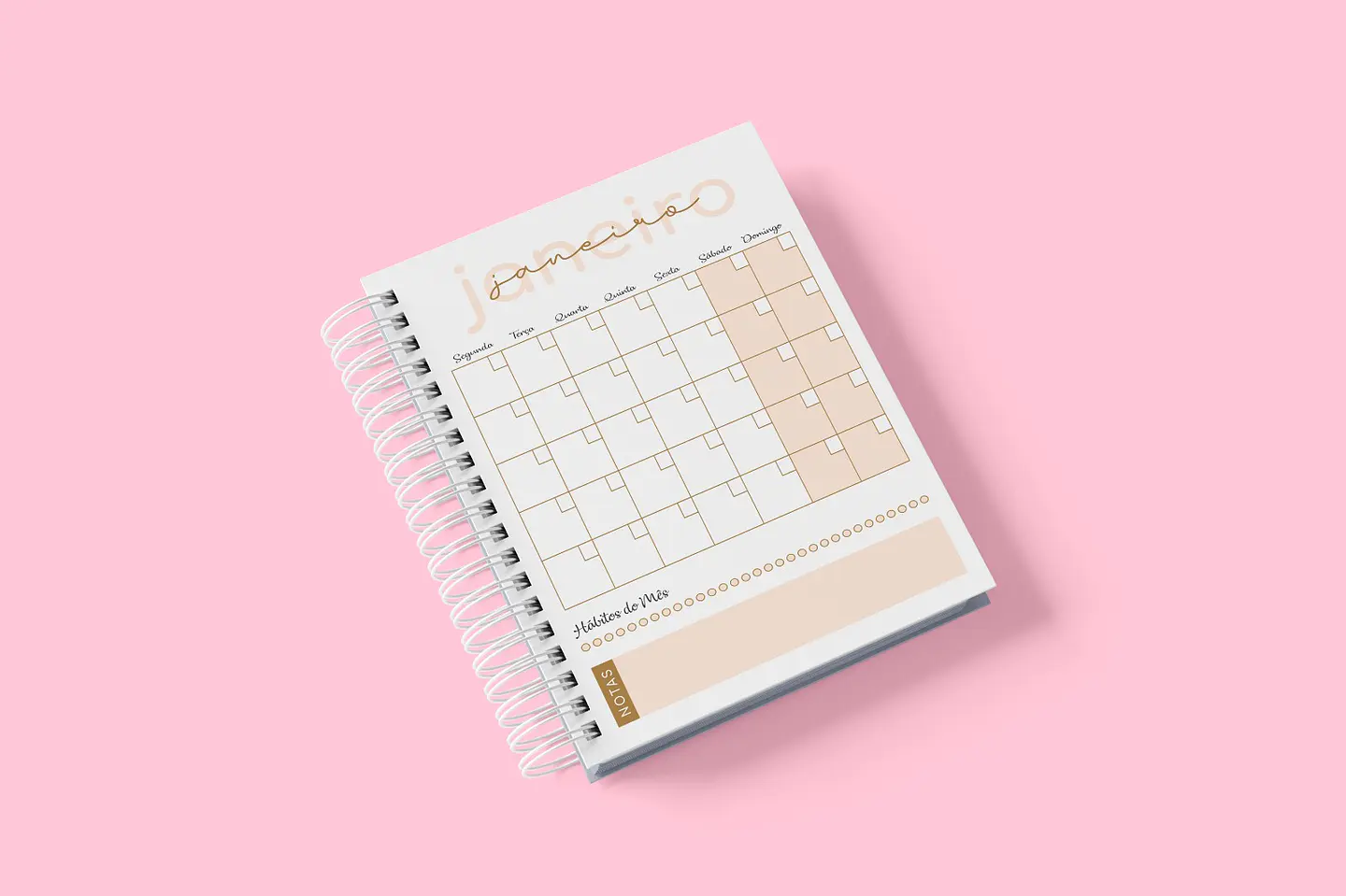 Agenda Datada 2027 Caramelo - 1DPP 20