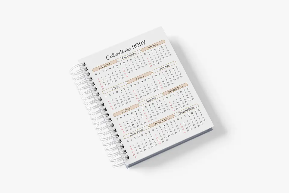 Agenda Datada 2027 Caramelo - 1DPP 34