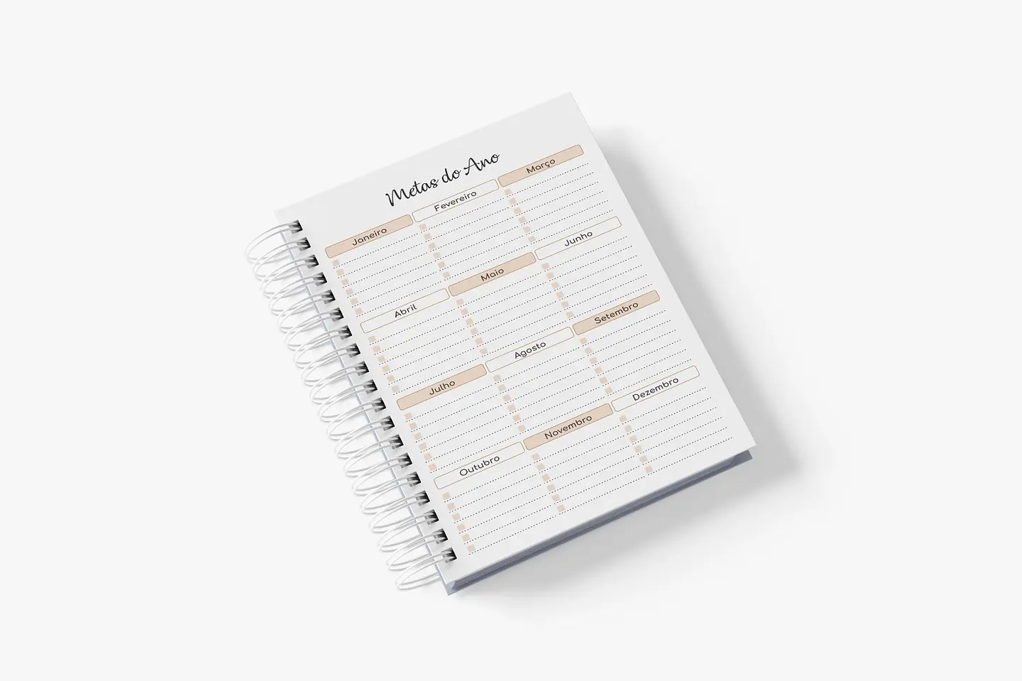 Agenda Datada 2027 Caramelo - 1DPP 36