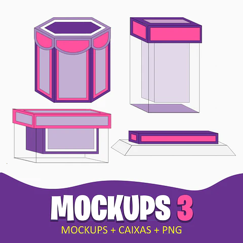 Moldes e Mockups - Arquivo de Corte