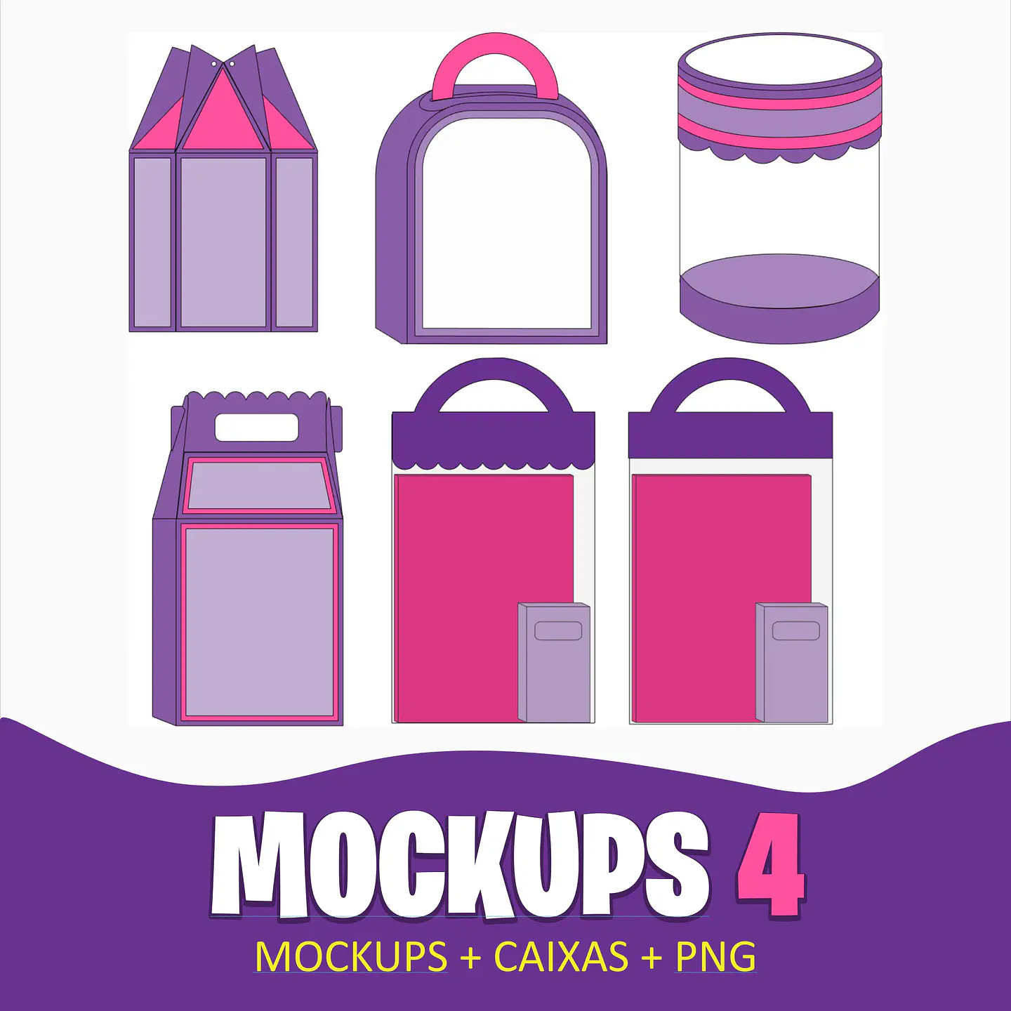 Moldes e Mockups - Arquivo de Corte 1
